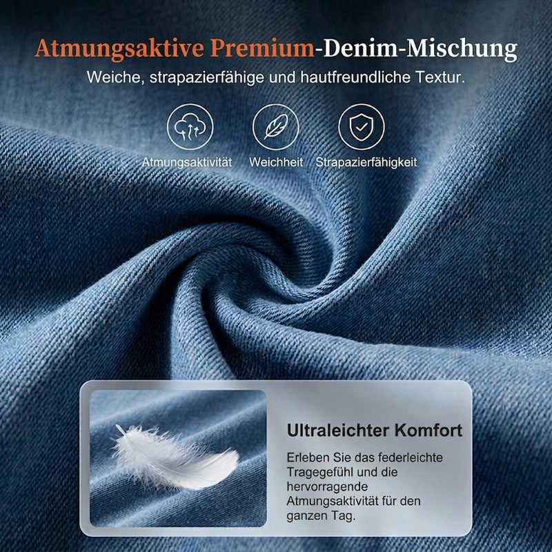 🌟 Weite Jeansshorts für Damen mit hoher Taille – Beinverlängernd & Vintage-Waschung – Lässige, verkürzte Hose – perfekt für den Sommer, den Strand oder einen freien Tag 👒