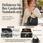 👜✨ 50% Rabatt! Premium Damen Handtasche mit V-Naht & Gold Hardware – Geräumig, Elegant & Vielseitig für den Alltag