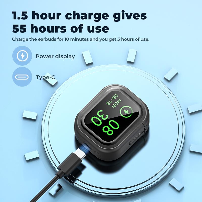 🎧 50% RABATT! ✨ Kompakte Ohrhörer mit Touch-Steuerung – Klarer Klang, Bequeme Passform & Lange Akkulaufzeit 🔋